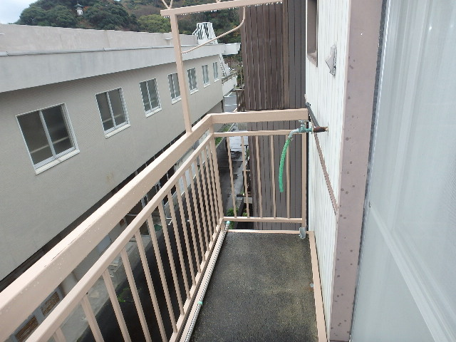 S0744R　中村ハイツのバルコニー