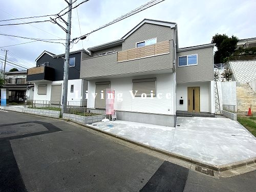 【外観】 | 【仲介手数料０円】藤沢市善行坂1期　新築一戸建て　全3棟 | 藤沢市善行坂1期　新築一戸建て　全3棟