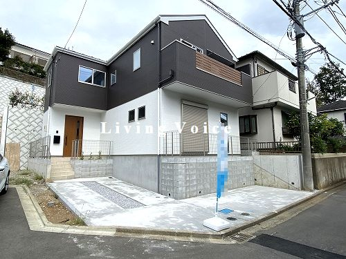 【外観】 | 【仲介手数料０円】藤沢市善行坂1期　新築一戸建て　全3棟 | 3号棟　藤沢市善行坂1期　新築一戸建て　全3棟