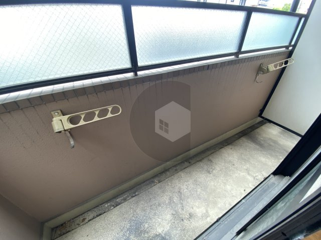 ハイウッズナガタのバルコニー