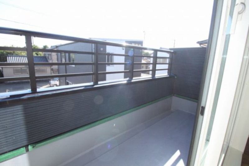 香美市土佐山田町宝町2丁目　Ｂ号棟　新築戸建のバルコニー|2Ｆ　東の部屋　5.5帖　5.5帖