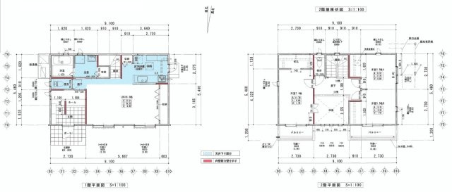 香美市土佐山田町宝町2丁目　Ｂ号棟　新築戸建の間取り