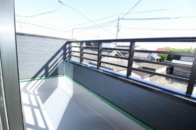 香美市土佐山田町宝町2丁目　Ｂ号棟　新築戸建のバルコニー|2Ｆ　東の部屋　5.5帖　5.5帖