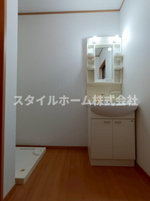 【洗面所】 | リバティ八幡B