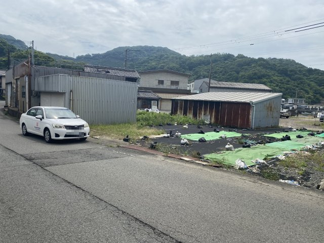 海南市下津町下津・土地・56923の前面道路含む現地写真