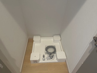 【ランドリースペース】 | 福岡市早良区野芥６丁目　中古戸建☆仲介手数料無料☆ | 洗濯機スペースの計測はお任せください！大型の家具は事前にご確認を♪