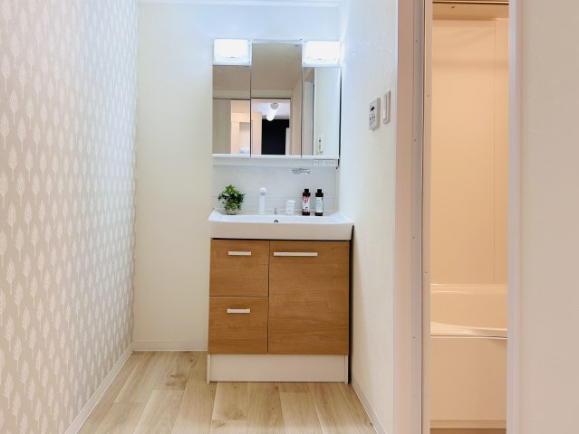 キャッスル峰壱番館の脱衣所