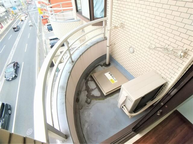 グランベール２号館のバルコニー