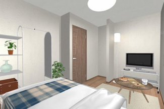 【完成予想図】 | 右京区西院寿町　建築条件つき | 《ステージングイメージパース》