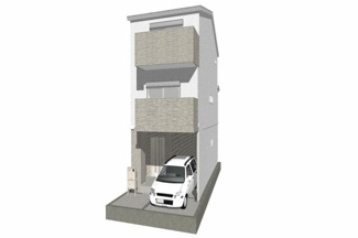 【外観パース】 | 右京区西院寿町　建築条件つき | 《外観イメージパース》
