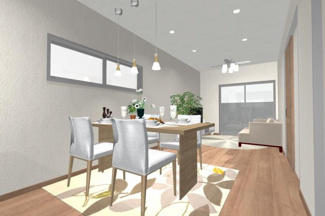 【完成予想図】 | 右京区西院寿町　建築条件つき | 《ステージングイメージパース》