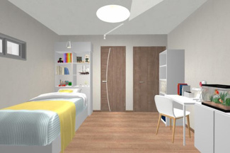 【完成予想図】 | 右京区西院寿町　建築条件つき | 《ステージングイメージパース》