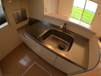 【キッチン】 | ヴィラ　シャルマンD