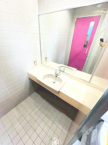 ニューインダストリービルの独立洗面台