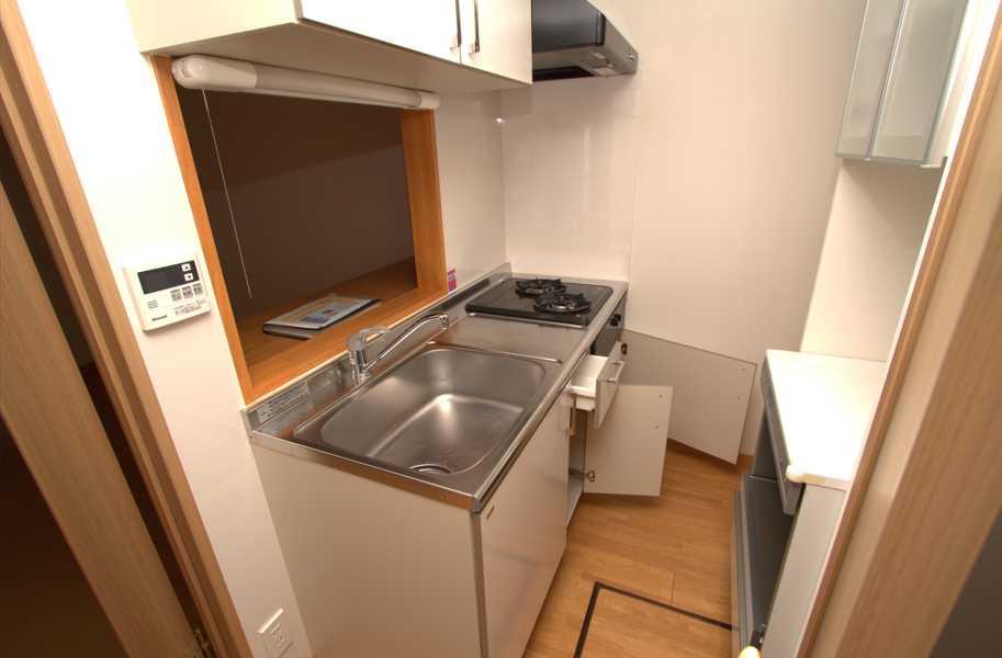 クレストハウス　ロフト　三軒茶屋エリア　最上階のキッチン