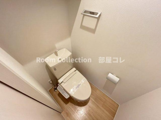 【トイレ】 | ハピネス | ※同物件他部屋写真
反転の場合有