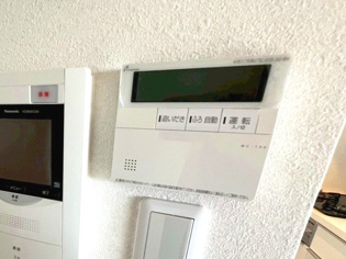 給湯器リモコン（浴室追い炊き機能付き）
