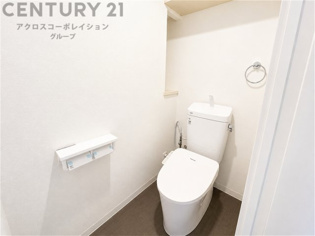 温水洗浄便座付トイレは温水洗浄機能により、暖かい水でおしりを洗浄することができ、冷たい水を使う従来の便座に比べ、温水洗浄機能で暖かいトイレを提供し、快適な使用を可能にします。