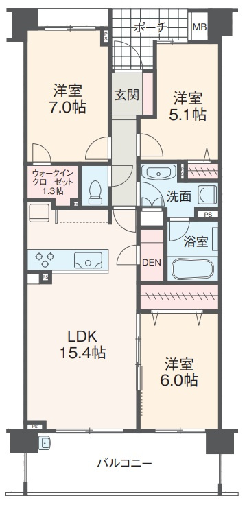 パークスクエア二子多摩川の画像