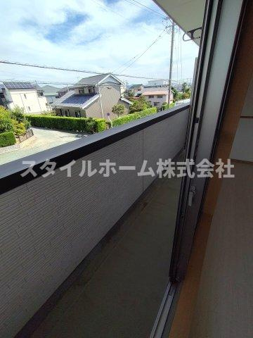 プラチナムⅡのバルコニー