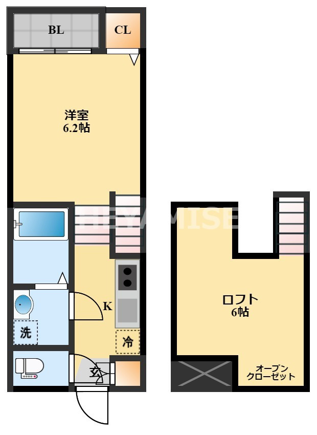MODERN PALAZZO 西栄田SunnyHillの間取り