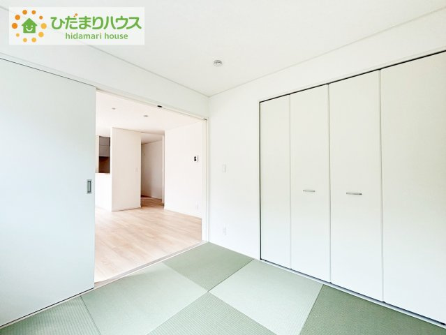 那珂市瓜連第12　新築戸建の和室|すぐ横になれる和室は、みんなの憩いの場(*^-^*)