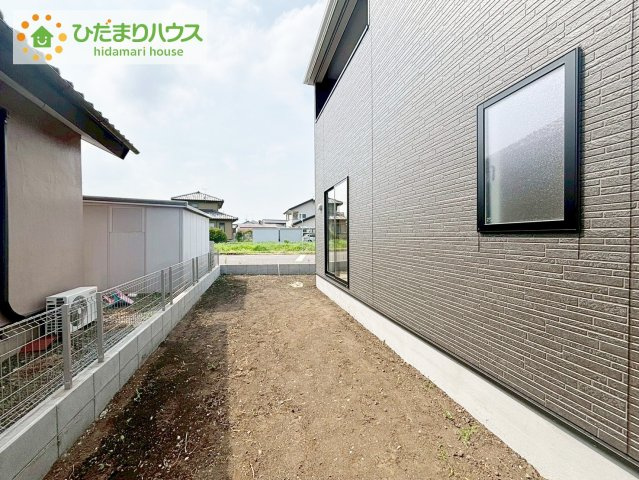 那珂市瓜連第12　新築戸建の庭|お庭付物件になります！お庭遊びや、プールなどお子様も大喜び(^^)