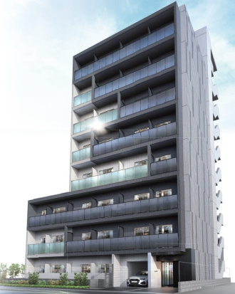 クレヴィスタ品川西大井Ⅱの外観|落ち着いた雰囲気の外観です