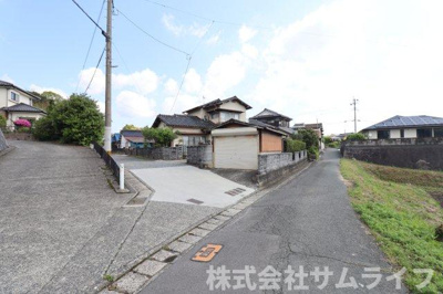 【前面道路含む現地写真】 | 大日寺95坪売地