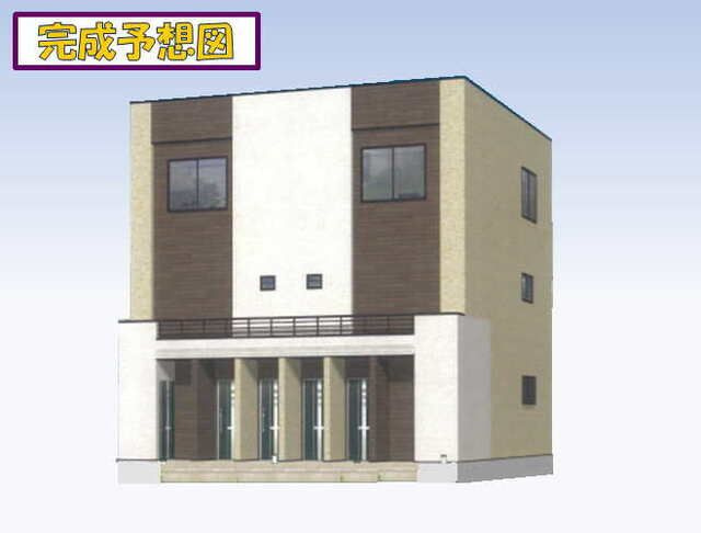 ステーブル上流の外観