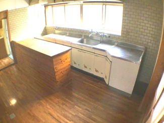 【キッチン】 | 梶中古住宅+事務所作業場