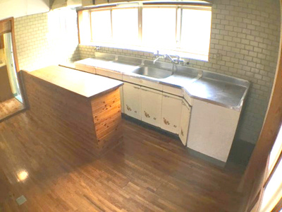 【キッチン】 | 梶中古住宅+事務所作業場