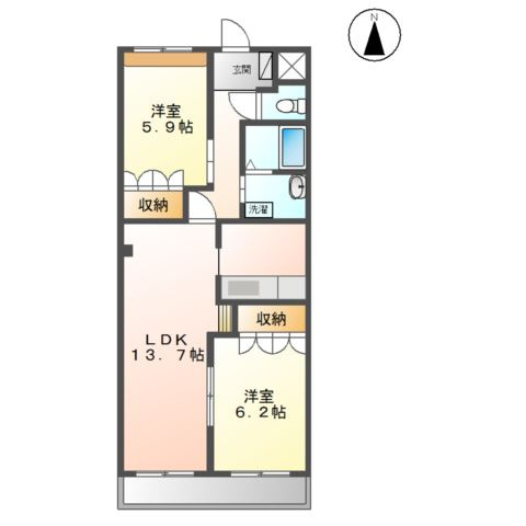 アクベンスの間取り