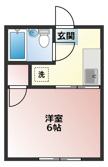 フォーブル西松山の間取り