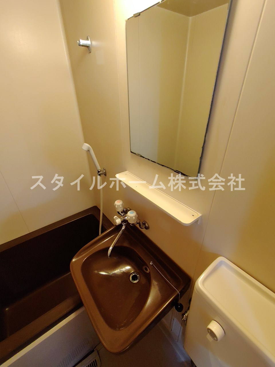 フォーブル西松山の洗面所