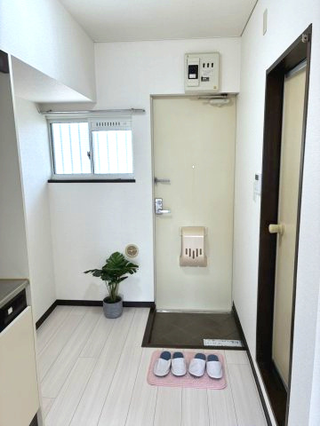 サンパティークの玄関