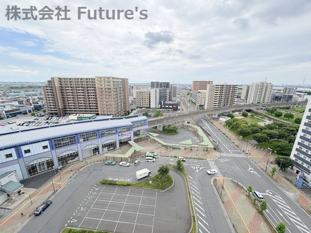 ザ・ライオンズ三郷中央レジデンスCの展望|バルコニーからの眺めです