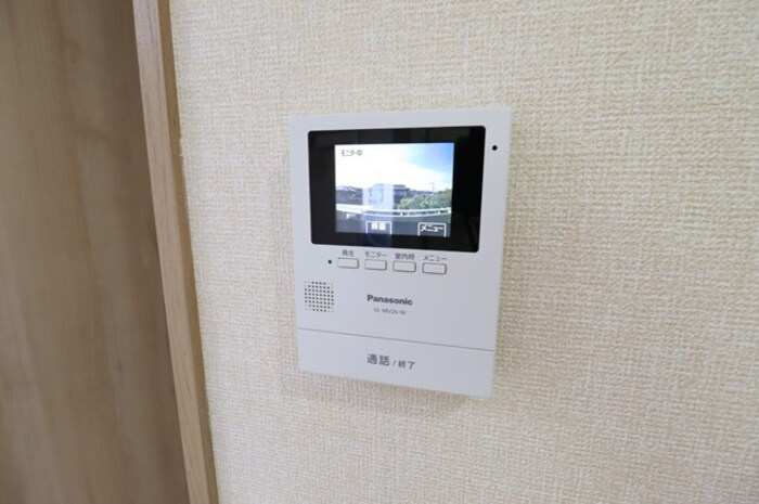コーポサングリーンのセキュリティ|録画機能付きTVインターホン