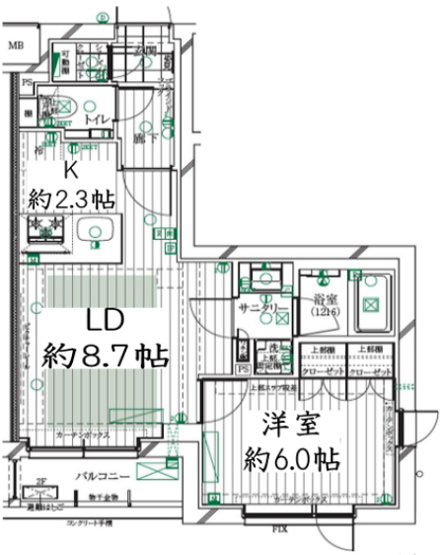 【間取り】 | REGALIZ明大前