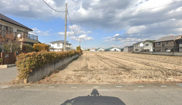 敷地面積95坪　売地　越谷市三野宮➁　　の外観|外観　敷地面積９５坪！有効敷地広々６８坪の旗竿地！建築条件なし！お好きなハウスメーカーや工務店で建築可能です♪