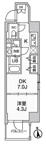 CREATIF秋葉原の間取り