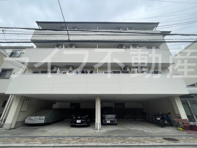 サンブライト新石切の外観|おしゃれな外観です