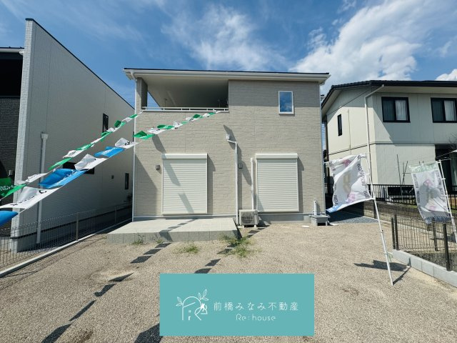 前橋市青柳町　６号棟(全６棟)　いろどりアイタウン　新築建売分譲の外観|外観もきれいです