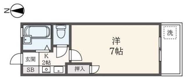 国分寺市東元町1丁目のアパートの画像