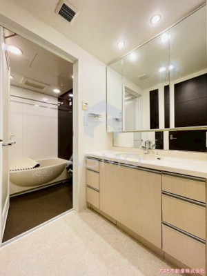 【洗面所】 | シティハウス大手前 | 同マンション別部屋参考写真