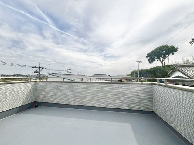 いろどりアイタウン　豊田市天王町1丁目　全1棟　新築戸建のバルコニー