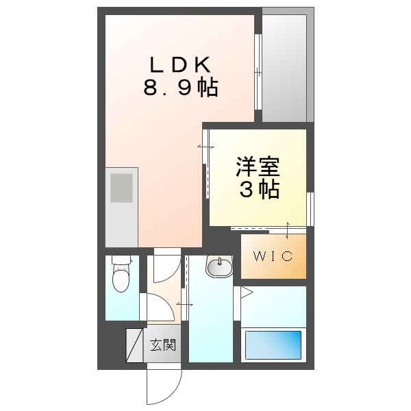 ＲＥＧＡＬＥＳＴ十日市西町の間取り