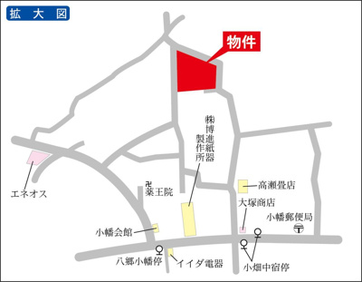 【地図】 | 石岡八郷テナント | 連携あり任意