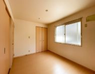 さいたま市緑区大字中尾のアパートの寝室