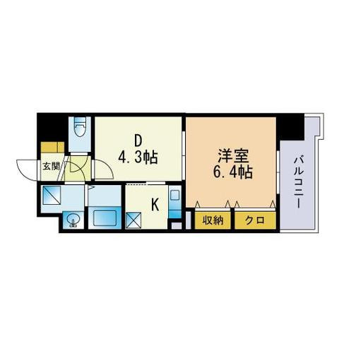 HF博多東レジデンスⅡの間取り